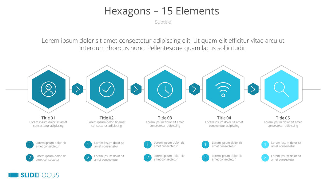 Hexagons 15 Elements