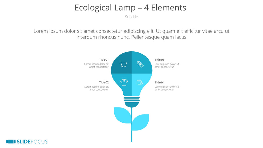Ecological Lamp 4 Elements