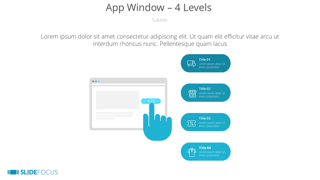 App Window 4 Levels
