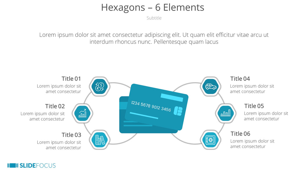 Hexagons 6 Elements