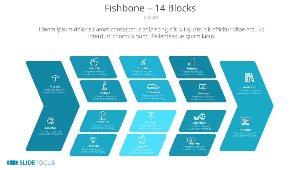 Fishbone 14 Blocks