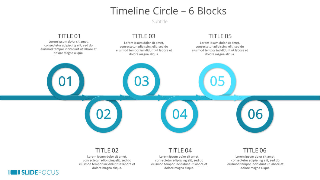 Timeline Circle 6 Blocks