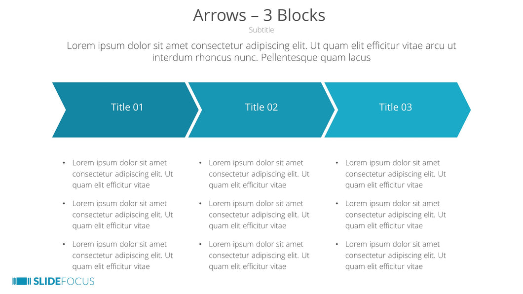 Arrows 3 Blocks