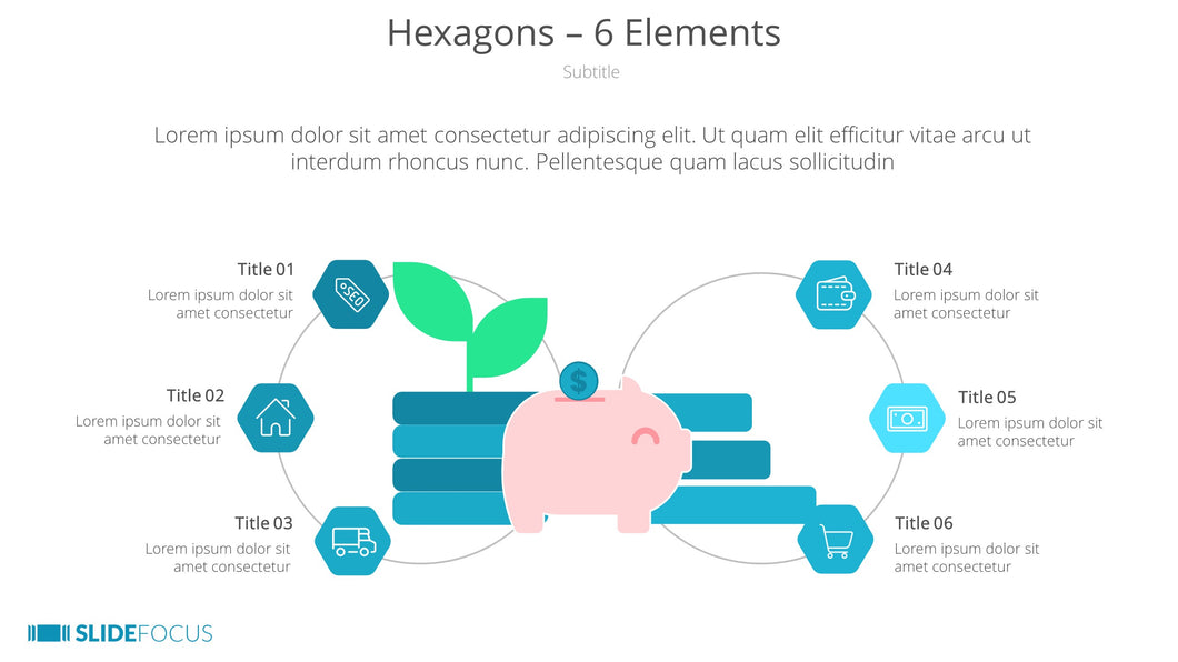 Hexagons 6 Elements