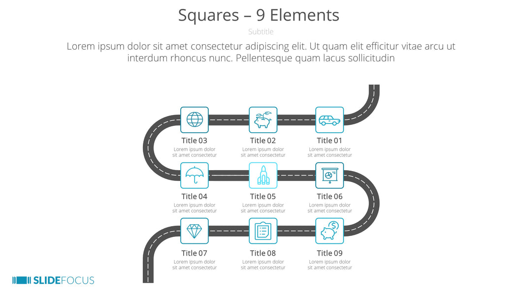 Squares 9 Elements