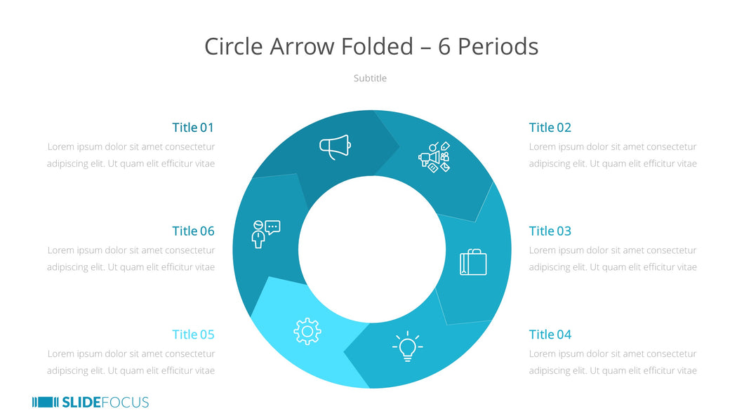 Circle Arrow Folded 6 Periods