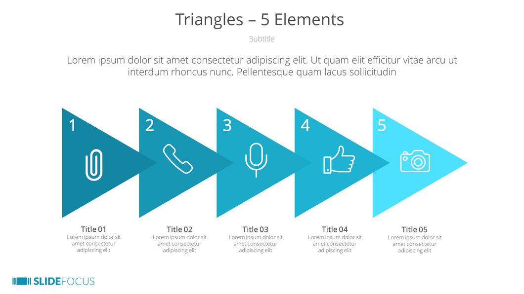 Triangles 5 Elements