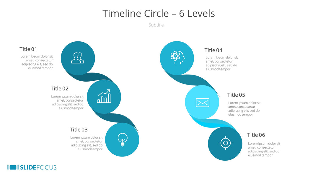 Timeline Circle 6 Levels