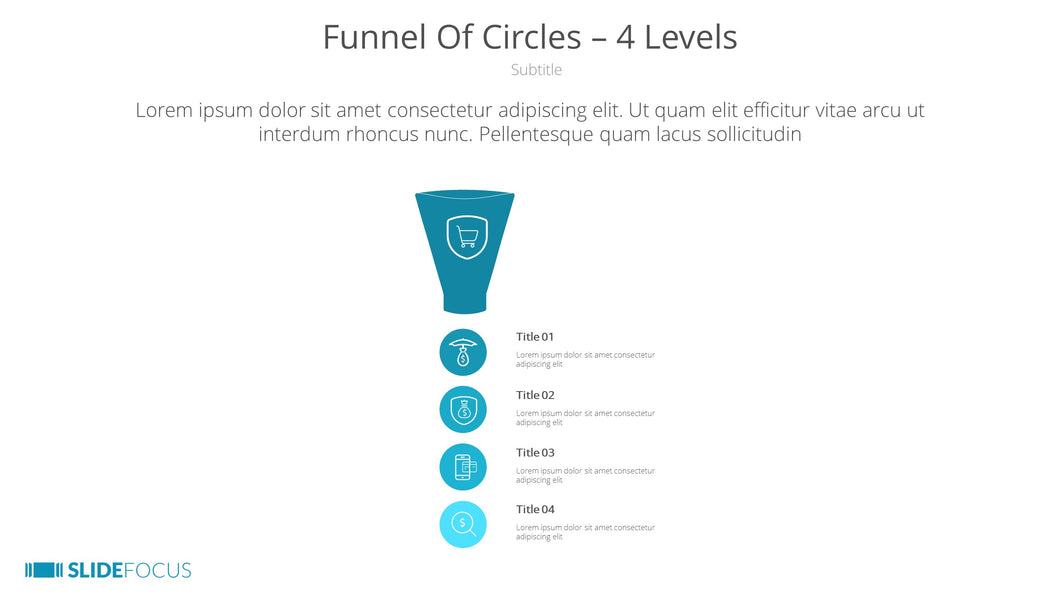 Funnel Of Circles 4 Levels