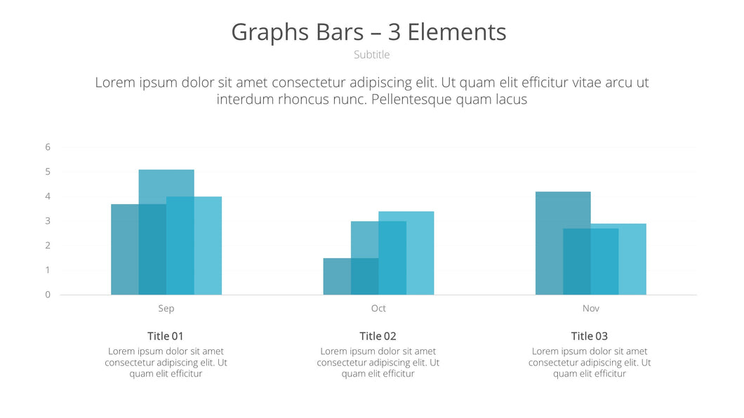 Graphs Bars 3 Elements