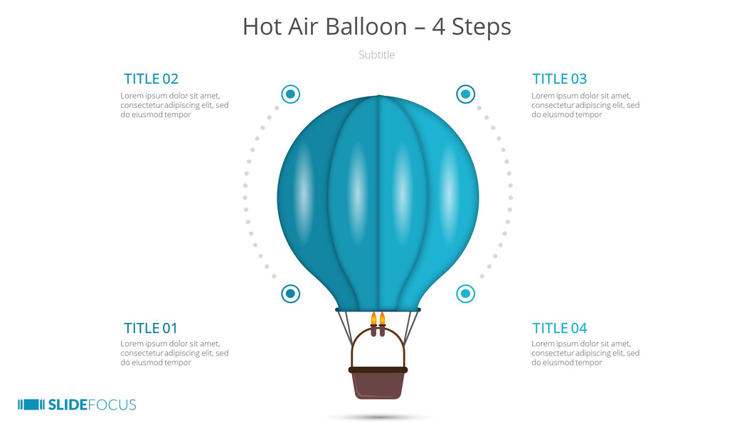 Hot Air Balloon 4 Steps