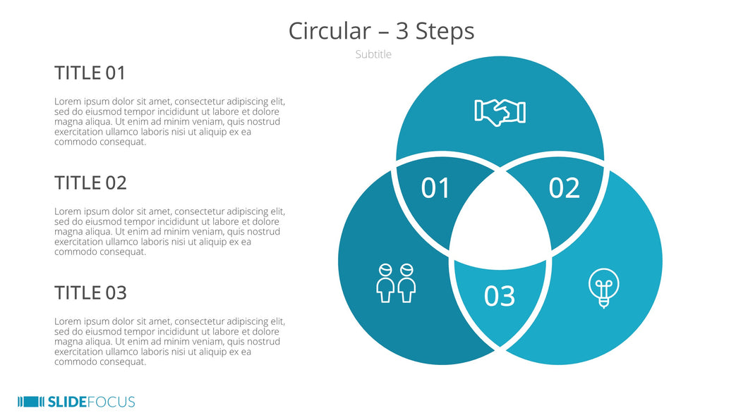 Circular 3 Steps