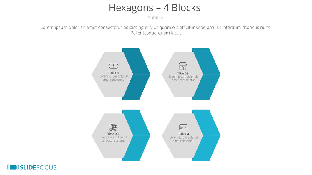 Hexagons 4 Blocks