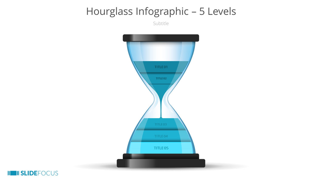 Hourglass Infographic 5 Levels