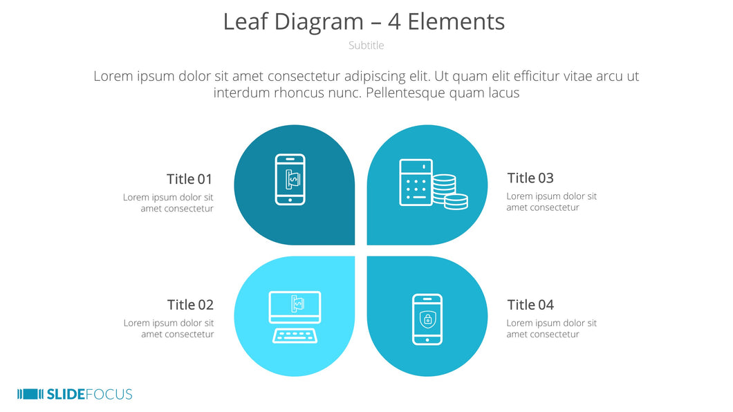 Leaf Diagram 4 Elements
