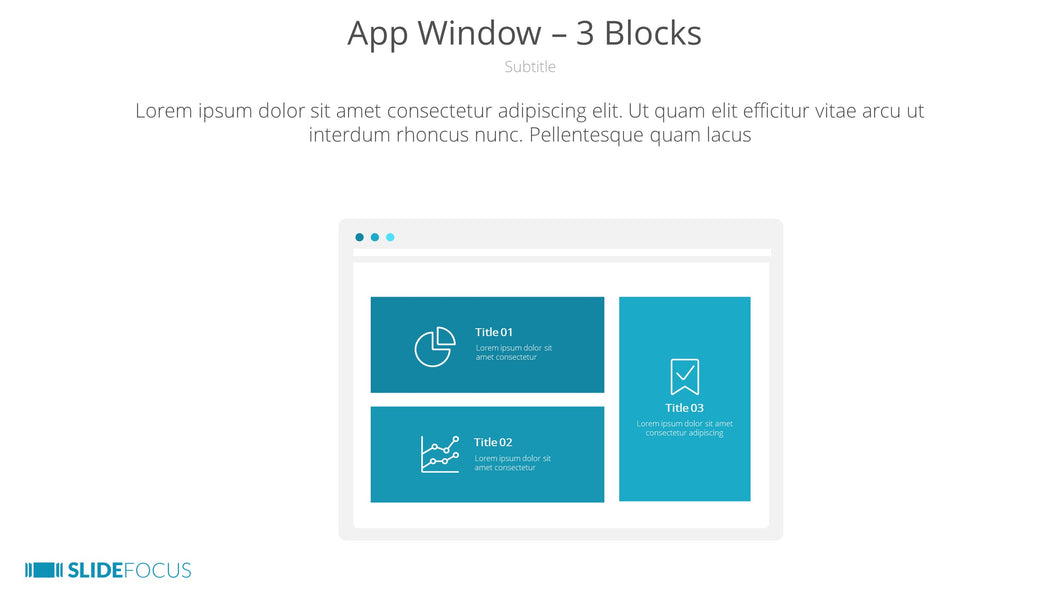 App Window 3 Blocks