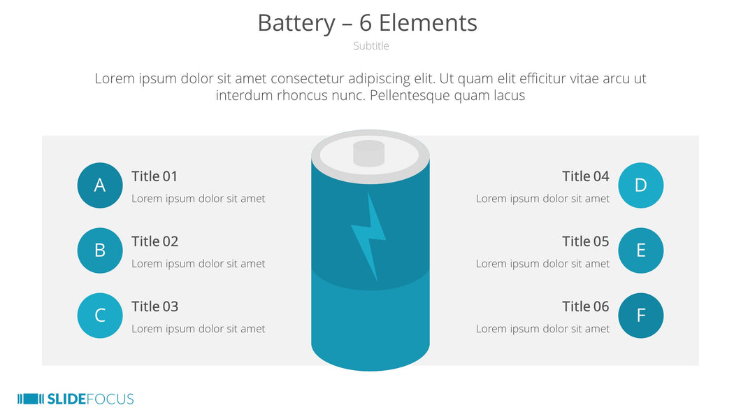 Battery 6 Elements