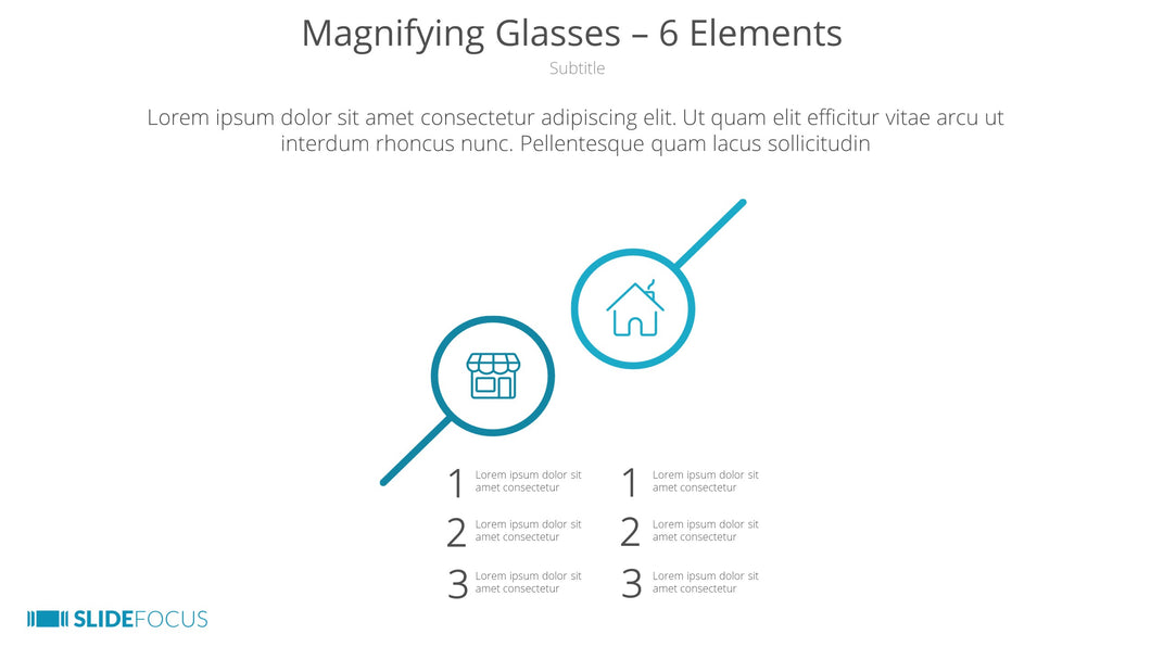 Magnifying Glasses 6 Elements