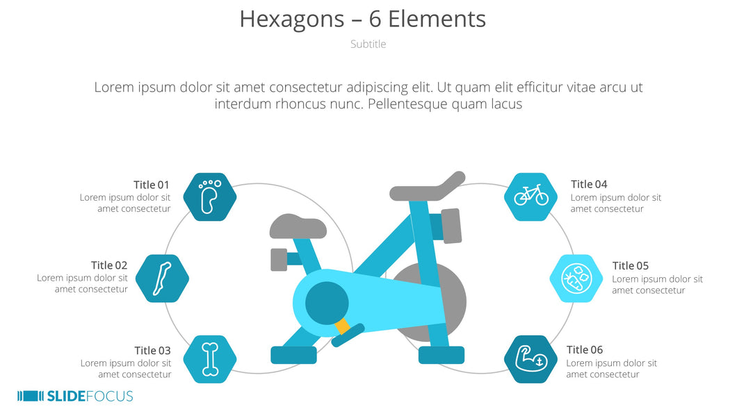 Hexagons 6 Elements