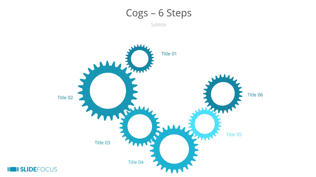 Cogs 6 Steps