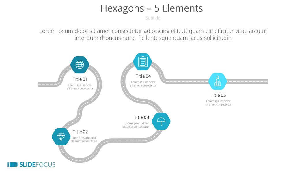 Hexagons 5 Elements