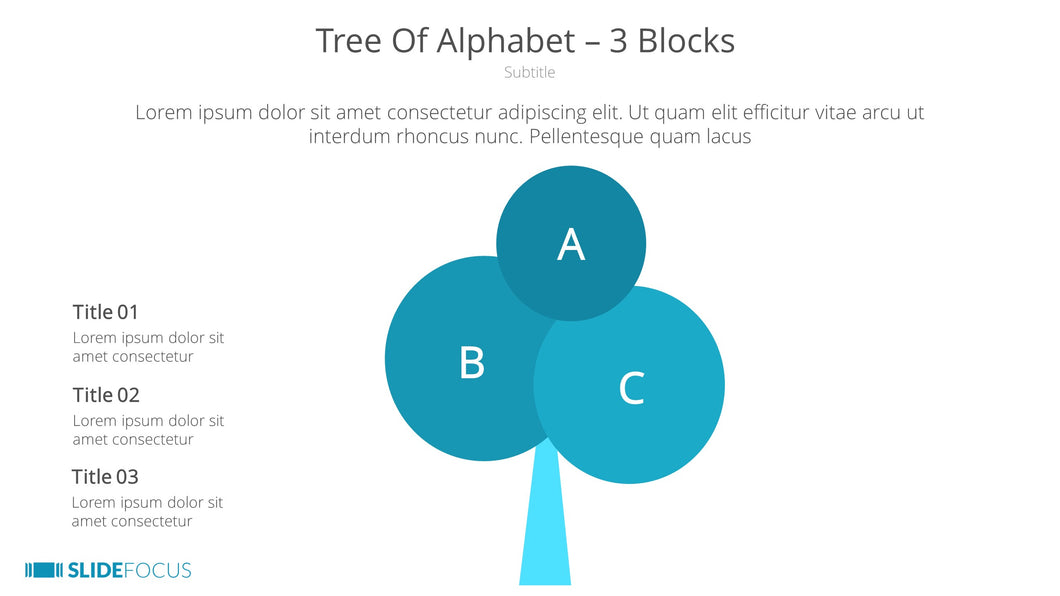 Tree Of Alphabet 3 Blocks