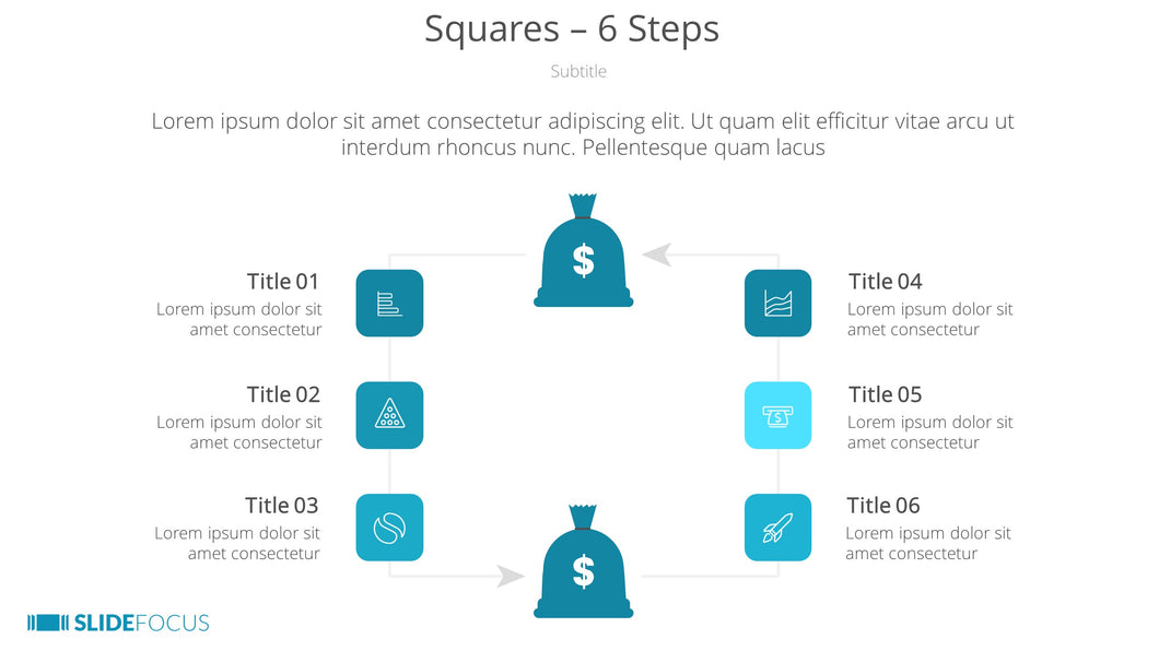 Squares 6 Steps