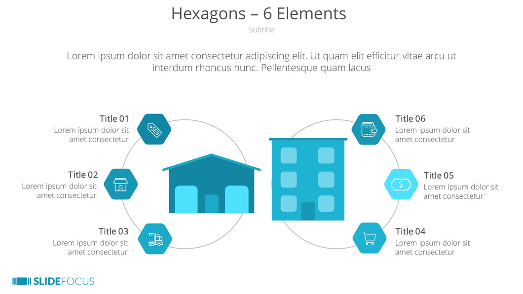 Hexagons 6 Elements