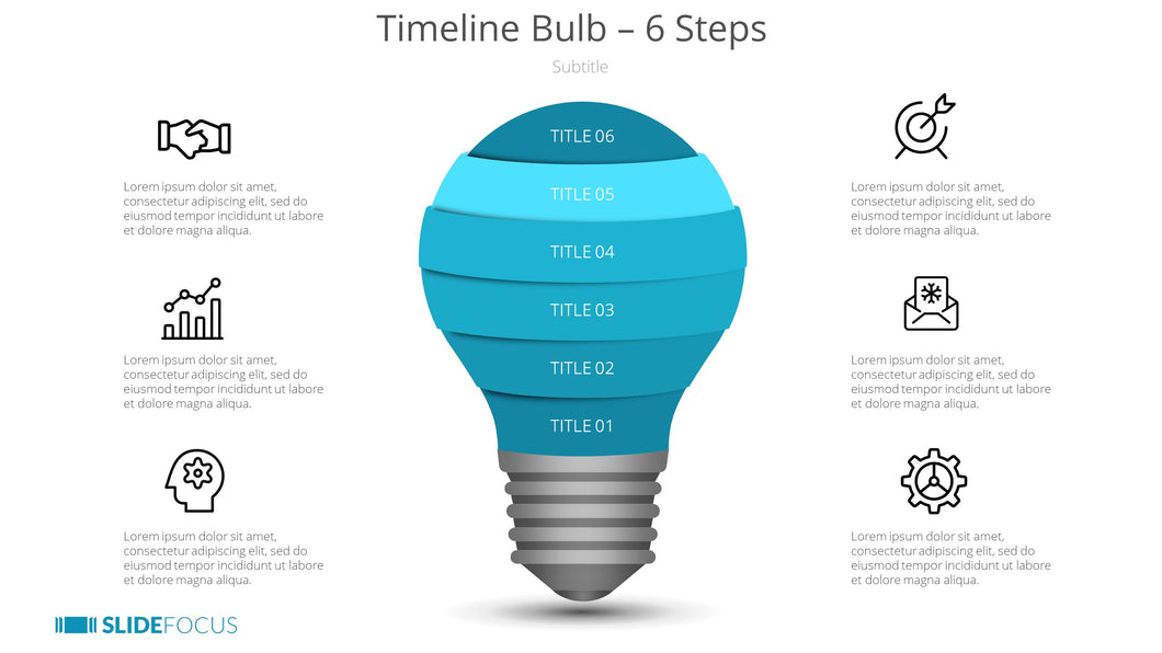 Timeline Bulb 6 Steps