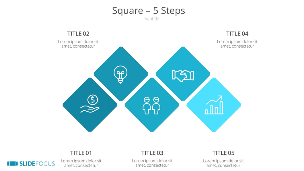 Square 5 Steps