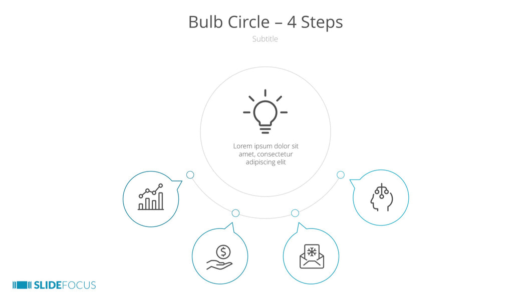 Bulb Circle 4 Steps