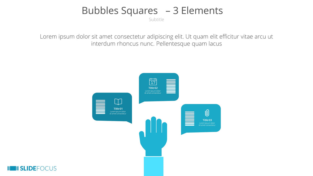 Bubbles Squares 3 Elements