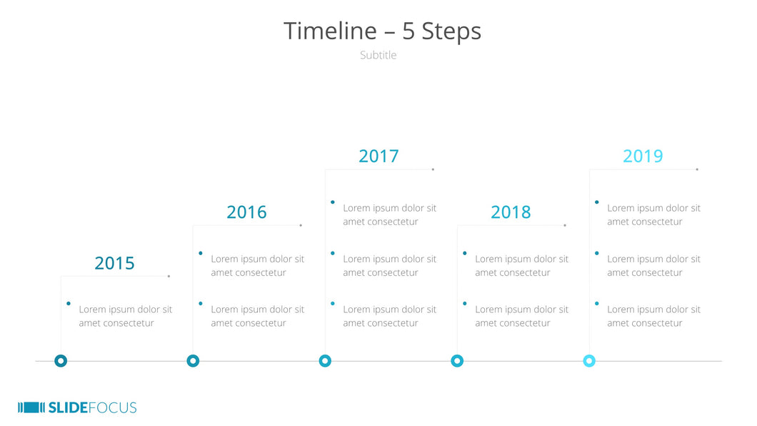 Timeline 5 Steps