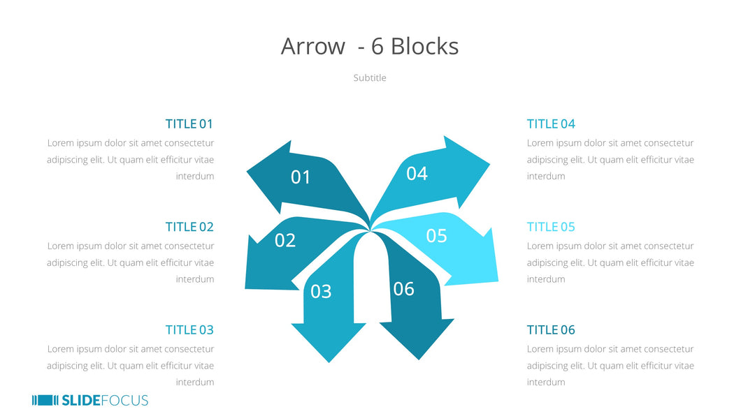Arrow  6 Blocks