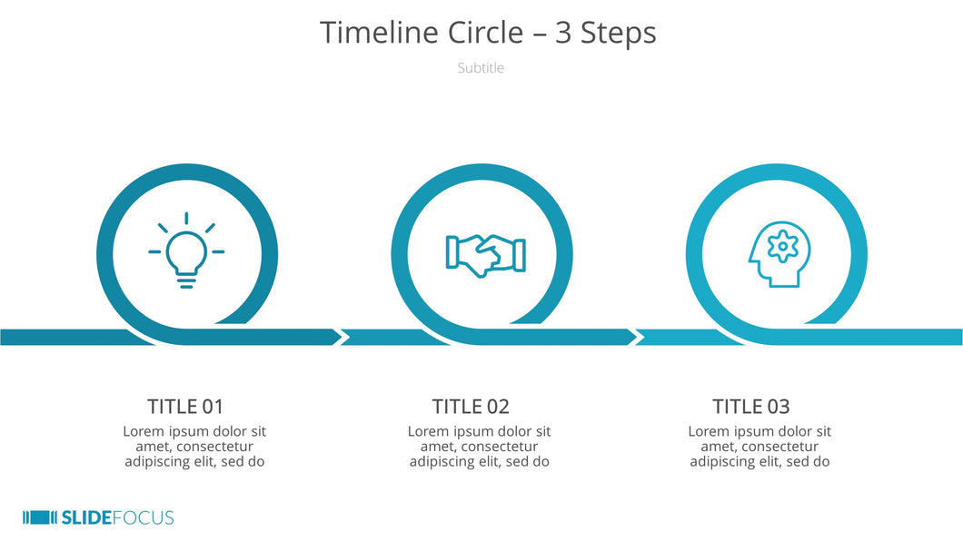 Timeline Circle 3 Steps