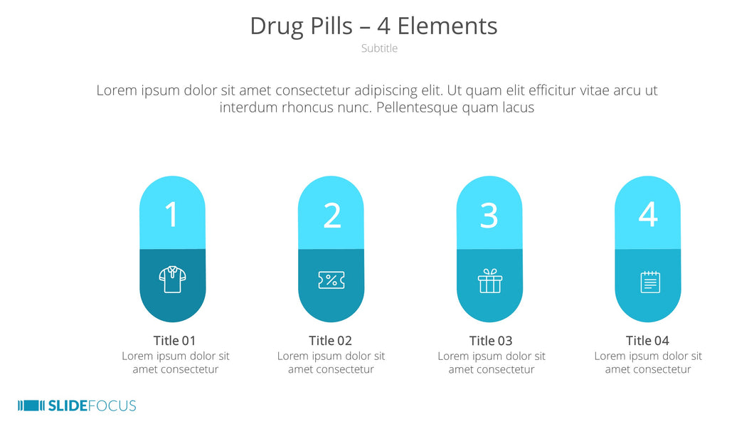 Drug Pills 4 Elements