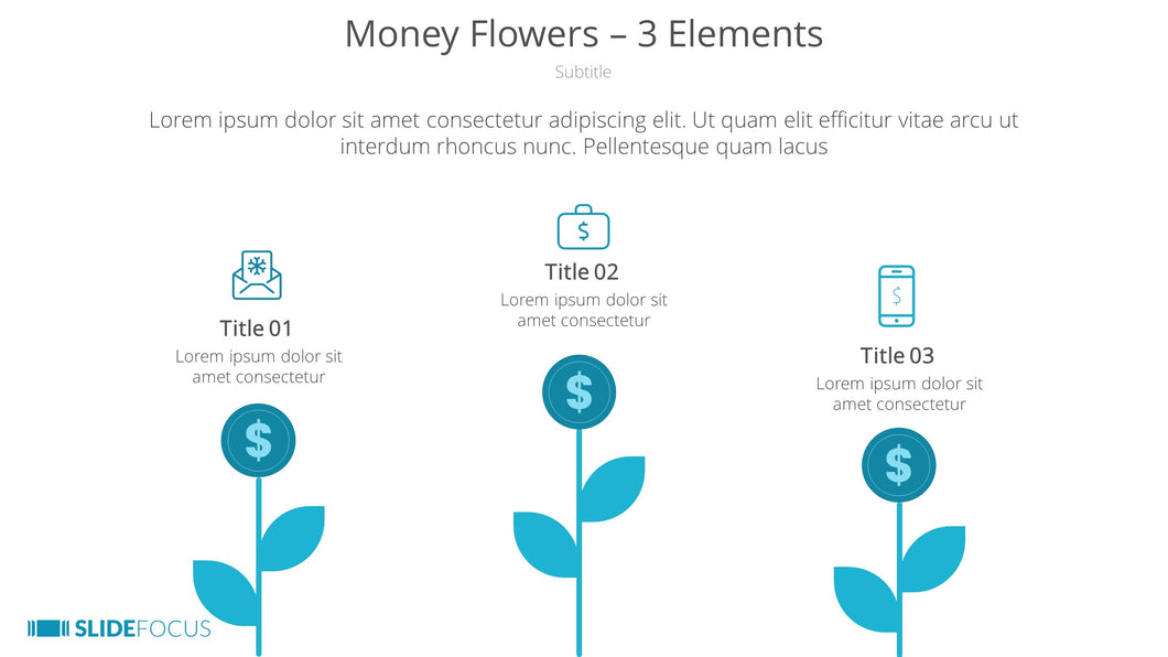 Money Flowers 3 Elements