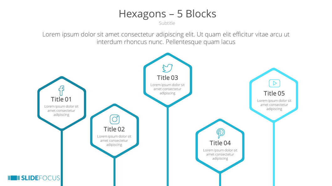 Hexagons 5 Blocks