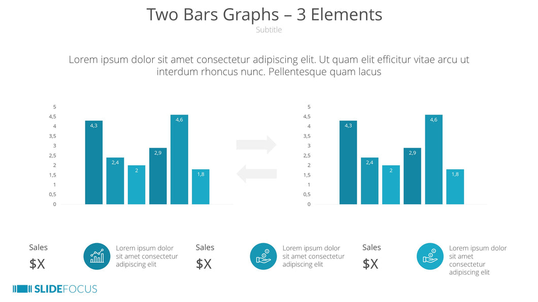 Two Bars Graphs 3 Elements