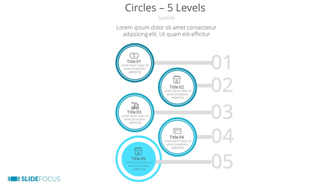 Circles 5 Levels