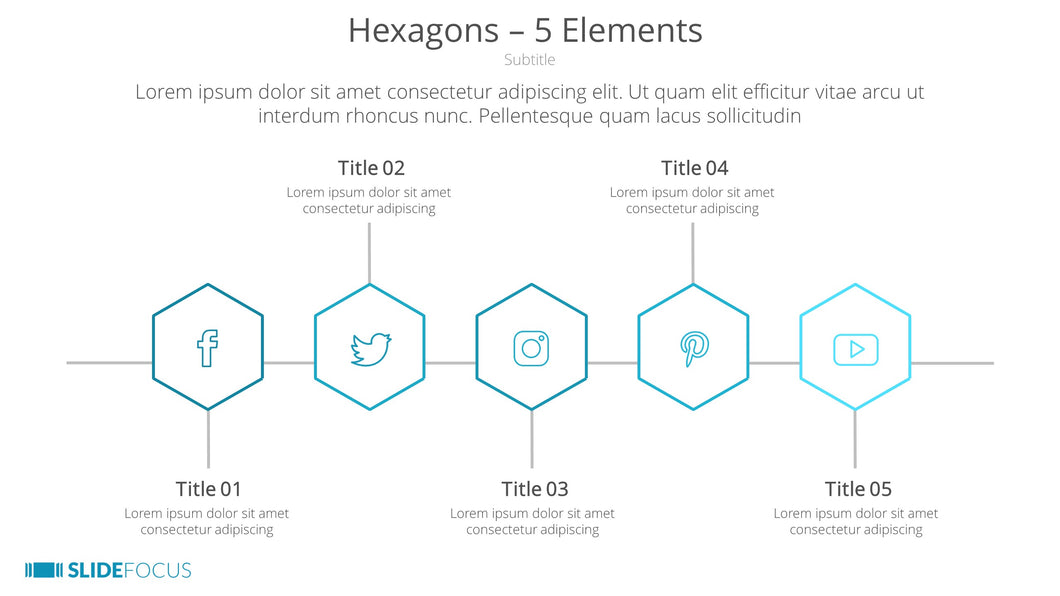 Hexagons 5 Elements