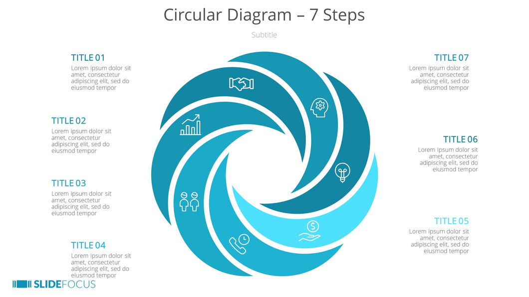 Circular Diagram 7 Steps