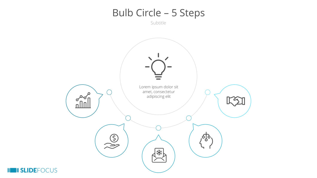 Bulb Circle 5 Steps