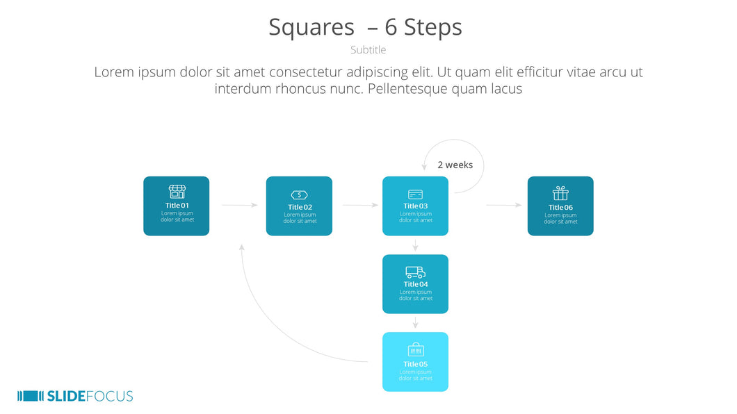 Squares 6 Steps