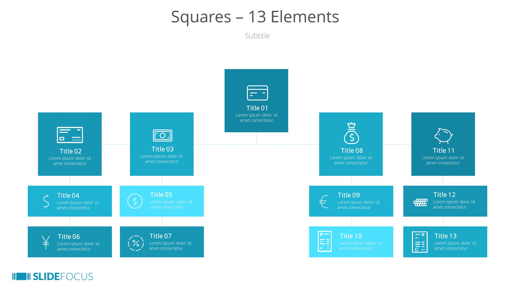 Squares 13 Elements