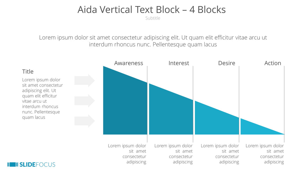 Aida Vertical Text Block 4 Blocks