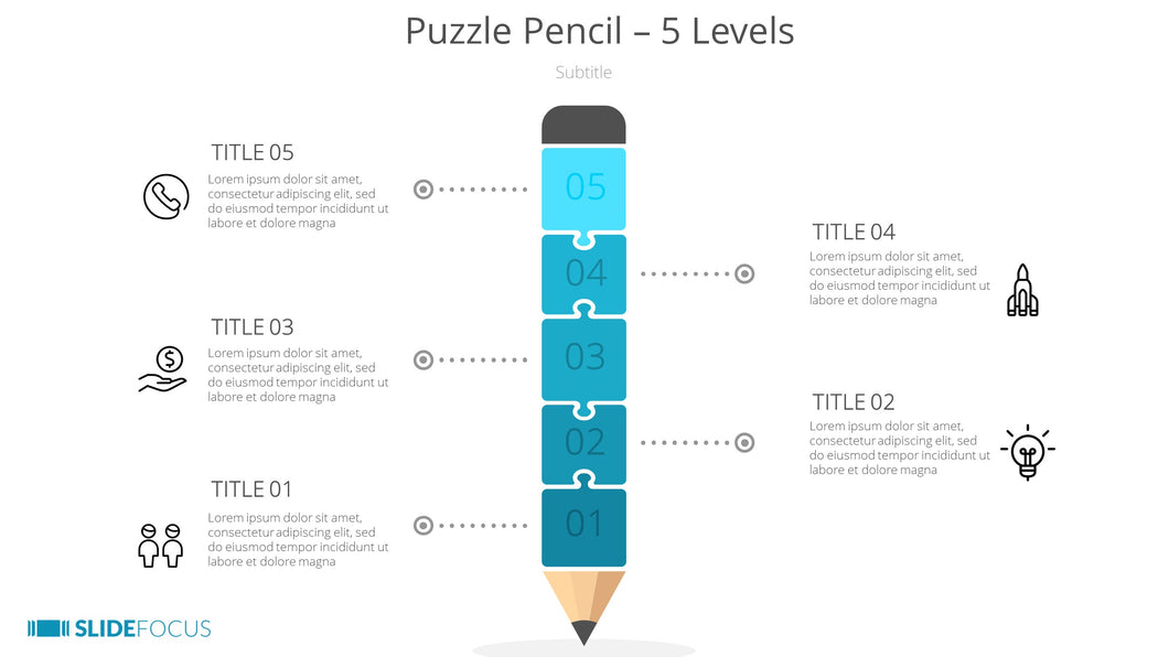 Puzzle Pencil 5 Levels
