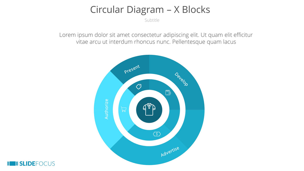 Circular Diagram X Blocks