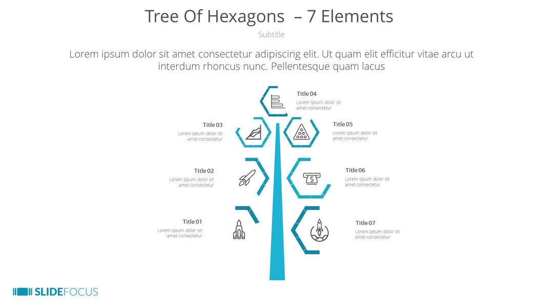 Tree Of Hexagons 7 Elements
