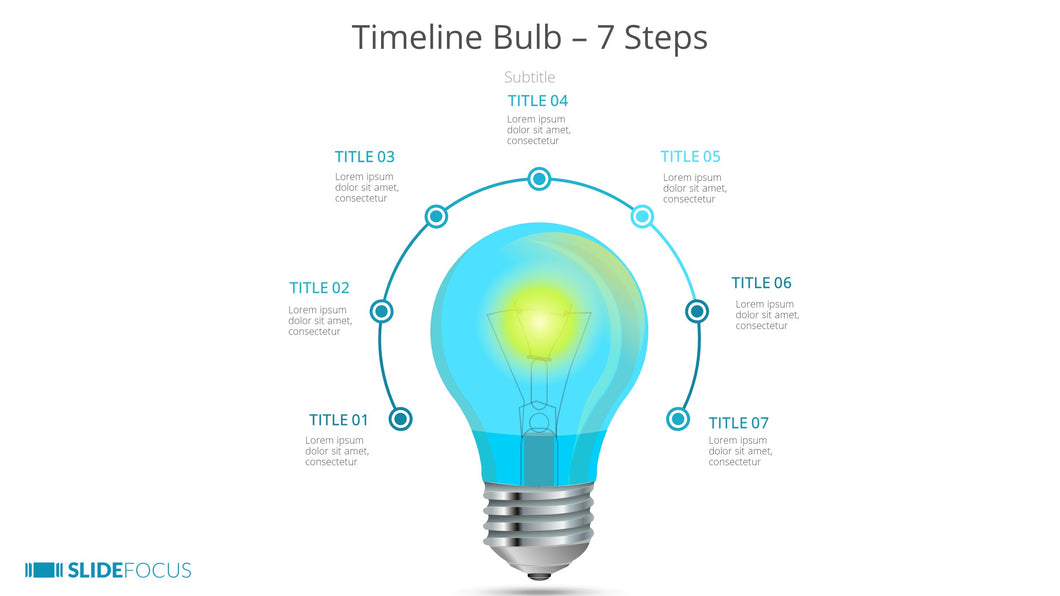 Timeline Bulb 7 Steps